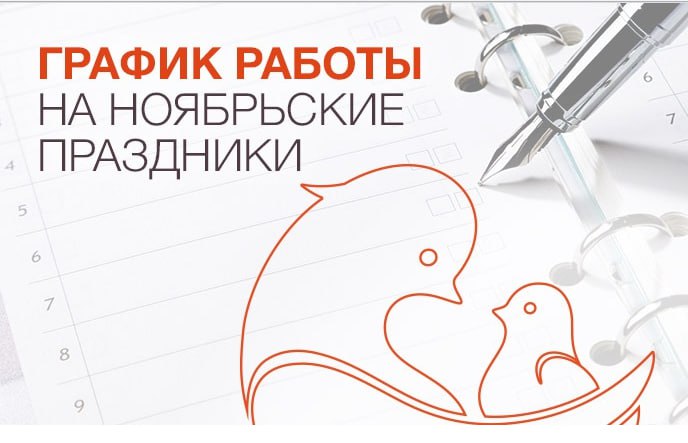 График работы клиники «Мать и дитя» Владимир в праздничные дни ноября